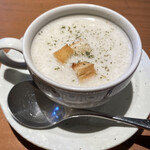 和洋創作料理　Nishimuraya - セットのスープ