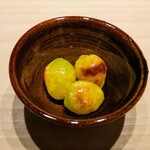鮨 唐島 - 焼き銀杏