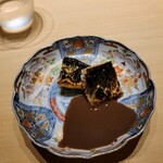 鮨 唐島 - サンマにサンマの肝ソース