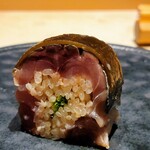 鮨 唐島 - 鯖の棒寿司