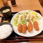 ストックトン - カキフライ定食