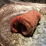 蕃 YORONIKU - シャトーブリアン　一口はそのまま、ベイクドチーズケーキのような食感の柔らかさ！？