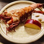 Mai homu - 足赤海老のタレ焼