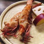 Mai homu - 足赤海老のタレ焼