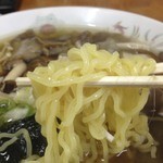 Gingashokudou - きのこラーメンの麺