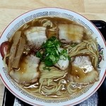 しま彰 - ダブル（麺、チャーシュー盛）