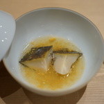 三谷 - 鮑に雲丹ソース