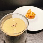 Egoiste cuisine francaise - コーンスープ