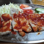 松屋食堂 - ポークチャップ