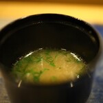 Sushi Akazu - お味噌汁