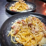 ITALIAN BAR OMI - クリームソースカルボナーラ