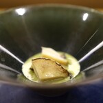Sushi Akazu - 鮑の肝ソース
