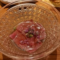 東京肉しゃぶ家 - 但馬玄イチボ 冷しゃぶ煎り酒