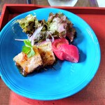 AQUA DINING CAFE 瓢黎 - 豚バラのグリルジャポネソース