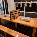 鹿酔庵 - テーブル席