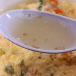 明明家 - セットのミニ玉子温麺（塩味）