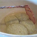 せきざわ - そばがきアップ