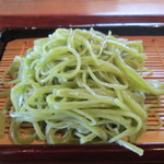 せきざわ - 変りそば（よもぎ）