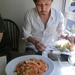 ボナペティート - 胴元はトマト系のパスタをチョイス