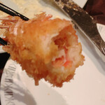 キッチン サカナヤ - 海老の頭もほじくって食べられます