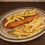 hotdog stand homeys - マッケンチーズドッグ（プレーン）（ポテトセット）