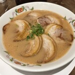 餃子の王将 - チャーシュー麺