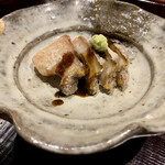 奈良 而今 - これは娘のお肉の代わりのアワビやね