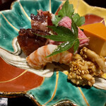 奈良 而今 - １枚目に山場の八寸持ってくるの流行りの僕(⌒-⌒; )