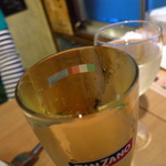 ビストロろっくうえる - こぼれスパークリングワイン700円