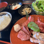 牧場焼肉 とだ - C.定番知多牛ランチ