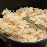 Sojibou - 炊き込みご飯のアップ