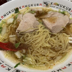 どうとんぼり神座 - 最初の状態のラーメン