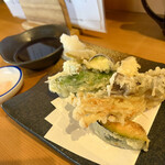 一玄 - 季節野菜の天ぷら