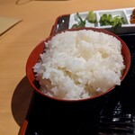 ワンダーステーキ - 白飯４杯目…