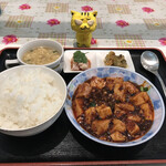 幸香創 - 麻婆豆腐ランチ　800円(税込)