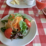 イル レガーロ - 朝食（サラダ・フレッシュジュース）