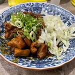 九州ラーメン うまか - どてハーフ（350円）(2022/9)