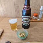 Yamagata Soba Saryou Tsukinoyama - ビール・お通し