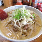 大正麺業 - 味噌ラーメン小 800円