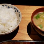 辨慶 - 「ごはん」と「味噌汁」