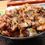 カルビ丼とスン豆腐専門店 韓丼 北上尾店 - カルビ丼大盛 + 肉増し 1090円