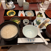 中之島なだ万 - 茶がゆ朝食