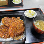 はやし - ソースかつ丼（750円）