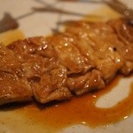 鳥茂 - 豚の大腸（シロ）脂がのって美味しいです！！