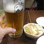 みやび - 生ビールで乾杯