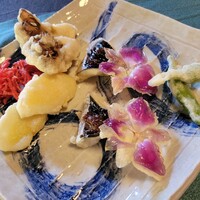 閑臥庵 - 揚油(揚げ物)。