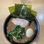 武道家 賢斗 - ラーメン並、味玉