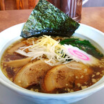 麺カフェ ひまわり - 生姜醤油ラーメン