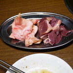 焼肉×食べ放題 南大沢 にひゃくてん - ネックPトロとハツ