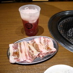 焼肉×食べ放題 南大沢 にひゃくてん - 牛バラカルビ